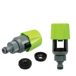 Deals ✨ Silverline Tools Silverline Garden Hose Universal Mixer Tap Connector 710670 ⭐