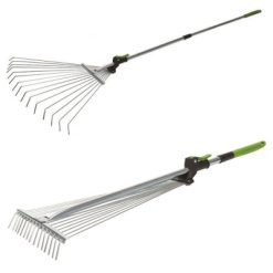Wholesale ???? Silverline Tools Silverline Garden Leaf Grass Rake Telescopic Adjustable 228465 ????