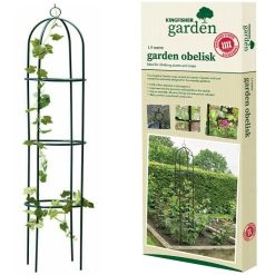 Cheapest ???? Kingfisher Garden Obelisk Rose Or Climbing Plant Metal Support Frame 1.9m WGO ????