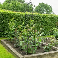 Cheapest ???? Kingfisher Garden Obelisk Rose Or Climbing Plant Metal Support Frame 1.9m WGO ???? -Silverline Shop unnamed file 1119