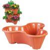 Hot Sale ???? Sealants And Tools Direct Strawberry And Flower Stackable Planter Plant Pots Terracotta THW87-T ???? -Silverline Shop unnamed file 1236