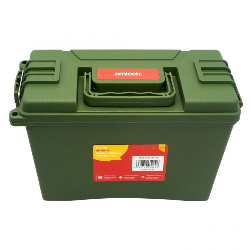 Cheap ???? Am-Tech Amtech Lockable ???? Toolbox Hinged Storage Container Tool Ammo Box N0155 ???? 5 Cheap ???? Am-Tech Amtech Lockable ???? Toolbox Hinged Storage Container Tool Ammo Box N0155 ???? - Image 3
