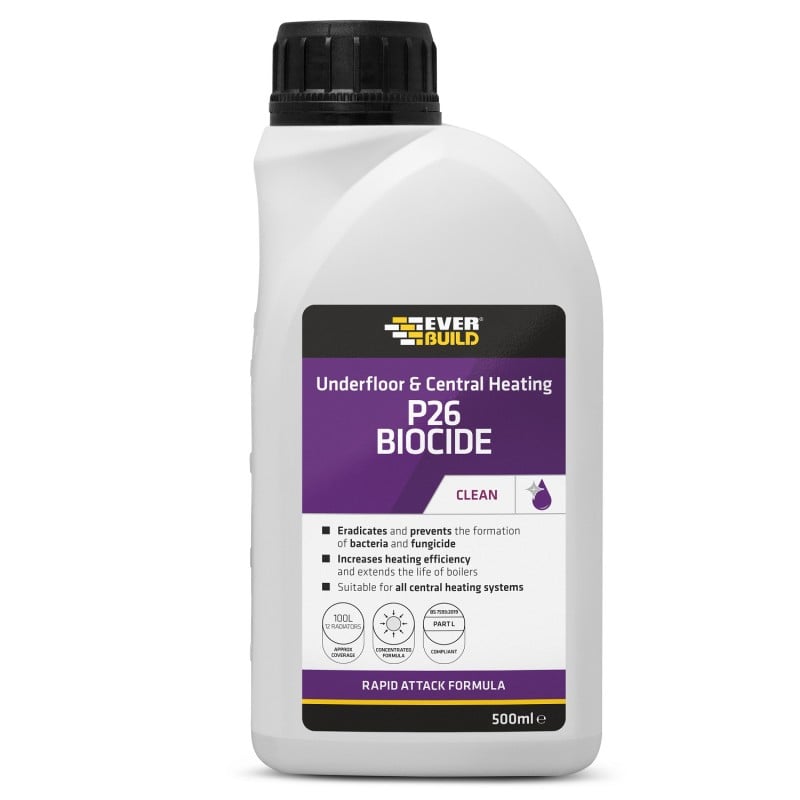 Outlet ???? Everbuild P26 Biocide Under Floor And Central Heating 500ml P26BIOCIDE ⌛ 3 Outlet ???? Everbuild P26 Biocide Under Floor And Central Heating 500ml P26BIOCIDE ⌛