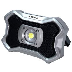 Flash Sale ✔️ FaithFull Tools Faithfull FPPSLFF20BS Rechargeable 20w Work Light Bluetooth Speaker ❤️