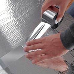 Promo ???? Ultratape Rhino Aluminium Silver Grey Foil Tape 100mm X 46m ???? -Silverline Shop unnamed file 1395