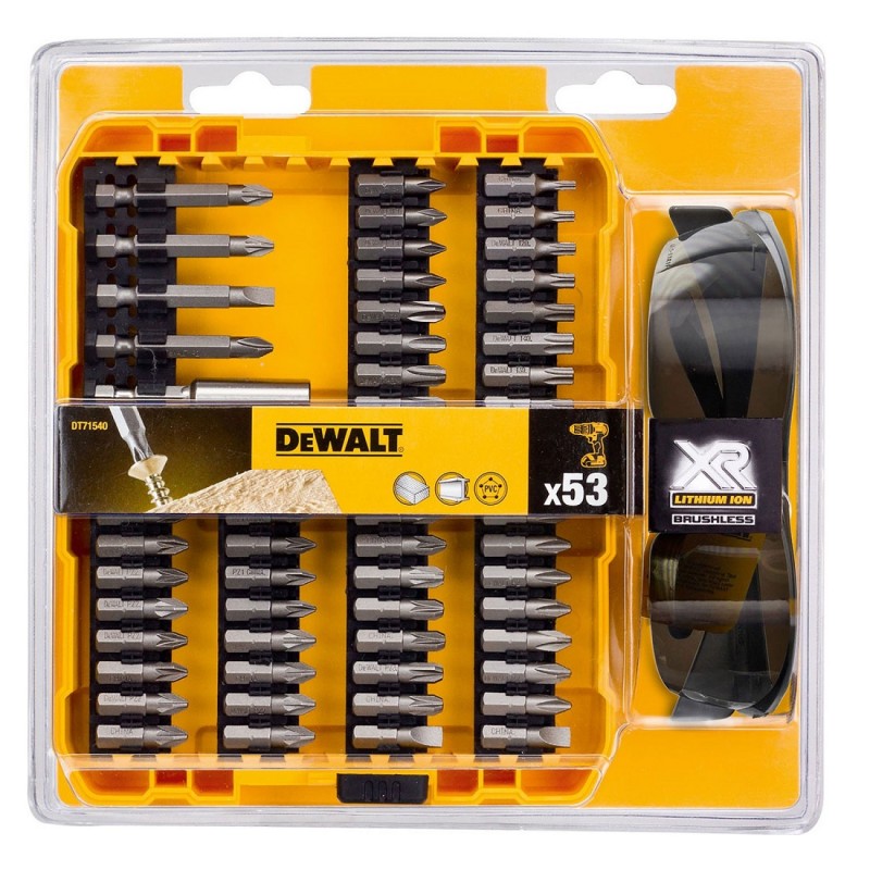 Cheapest ???? Dewalt Tools Dewalt DEWDT71540 Impact Screwdriver Bit Set & Safety Glasses ❤️ 4 Cheapest ???? Dewalt Tools Dewalt DEWDT71540 Impact Screwdriver Bit Set & Safety Glasses ❤️ - Image 2