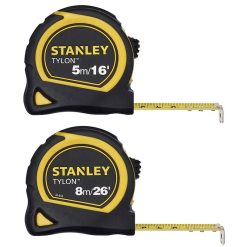 Best deal ???? Stanley Tools Stanley Tylon 5m 16ft And 8m 26ft Twin Tape Measure Set STHT9-98985 ???? -Silverline Shop unnamed file 1473