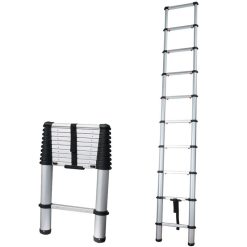 Coupon ???? Zarges 2.9m Soft Close Telescopic Work Adjustable Ladder 100599 ✔️ -Silverline Shop unnamed file 1493