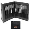 Top 10 ⌛ Bahco Tools Bahco 9629 Series Flat 15pc Wood Drill Bit Set In Tool Pouch XMS22FLATBIT ❤️ -Silverline Shop unnamed file 1512