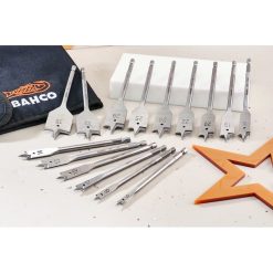 Top 10 ⌛ Bahco Tools Bahco 9629 Series Flat 15pc Wood Drill Bit Set In Tool Pouch XMS22FLATBIT ❤️ -Silverline Shop unnamed file 1514
