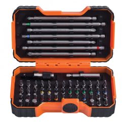 Flash Sale ⌛ Bahco Tools Bahco BAH59S54BC Pro Screwdriver & Security 54pc Bit Set S54BC-IP ???? -Silverline Shop unnamed file 1523