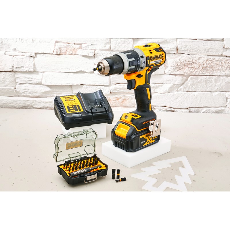 Best Pirce ???? Dewalt Tools Dewalt DCD796M1 XR Combi Drill 18V 4.0Ah Li-ion Inc 32pc Impact Bit Set ???? 6 Best Pirce ???? Dewalt Tools Dewalt DCD796M1 XR Combi Drill 18V 4.0Ah Li-ion Inc 32pc Impact Bit Set ???? - Image 4