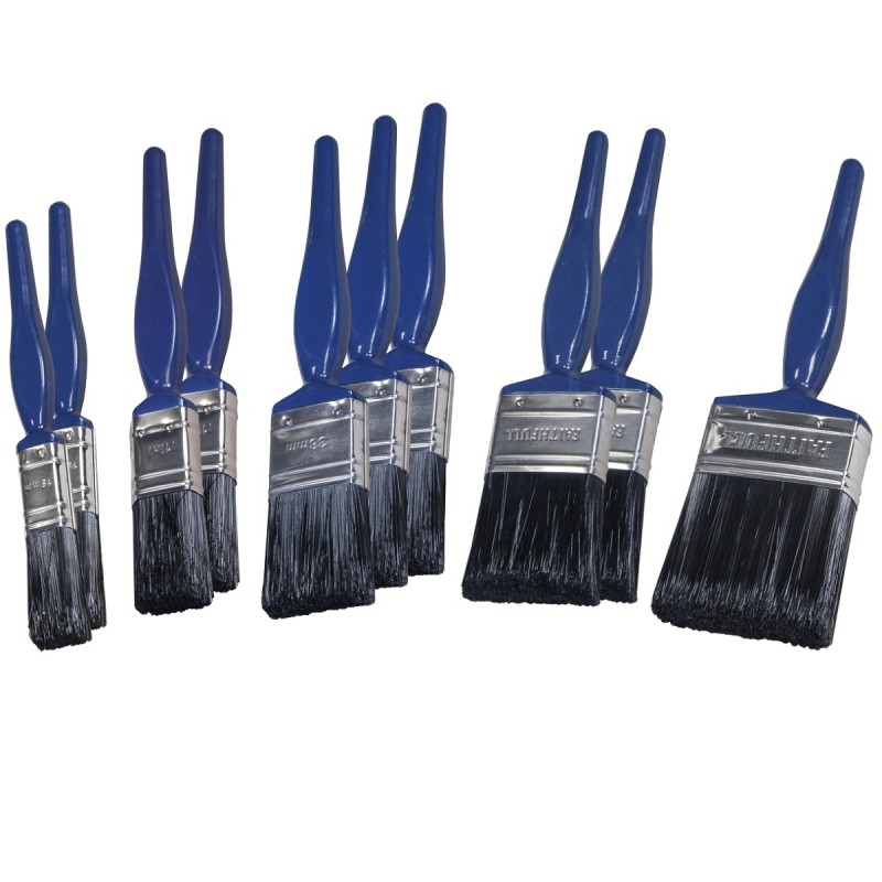 Brand new ✨ FaithFull Tools Faithfull Decorators Paint Brush 10pc Mixed Set FAIPBUSET10 ???? 3 Brand new ✨ FaithFull Tools Faithfull Decorators Paint Brush 10pc Mixed Set FAIPBUSET10 ????