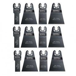 Cheapest ???? FaithFull Tools Faithfull FAIMFKIT12 Multi Tool Function Saw Blade 12pc Set XMS22MULTI12 ????