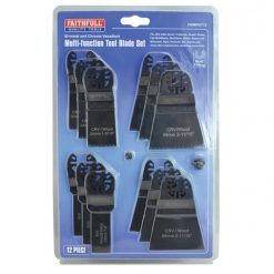 Cheapest ???? FaithFull Tools Faithfull FAIMFKIT12 Multi Tool Function Saw Blade 12pc Set XMS22MULTI12 ???? -Silverline Shop unnamed file 1616