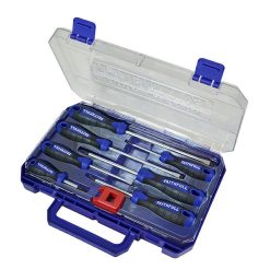 Brand new ???? FaithFull Tools Faithfull FAISDSET8PRO Easy Grip 8 Screwdriver Set In Case XMS22SGSET8 ????