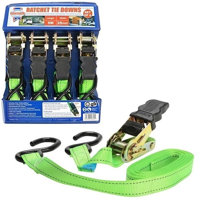 Best deal ???? FaithFull Tools Faithfull FAITDRATSET4 5m Tie Down Ratchet Strap 4 Pack XMS22RATCHET ???? 3 Best deal ???? FaithFull Tools Faithfull FAITDRATSET4 5m Tie Down Ratchet Strap 4 Pack XMS22RATCHET ????