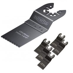 Hot Sale ???? FaithFull Tools Faithfull Multi Function Multi Tool Wood Saw Blade 5pk FAIMFW34B ✨