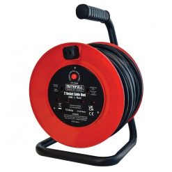 Best deal ✨ FaithFull Tools Faithfull XMS2220CABLE Electric Cable Reel Drum Twin Socket 20m FPPCR20M ❤️