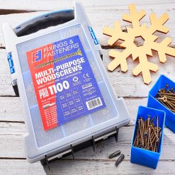 Best Pirce ???? ForgeFix Multi Purpose Pozi Wood Screws 1100pc Set XMS22SCREWS ???? -Silverline Shop unnamed file 1707
