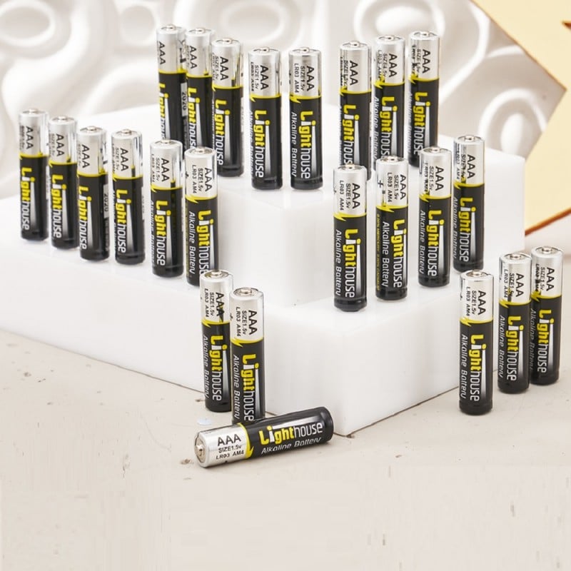 Brand new ???? Lighthouse Torches Lighthouse AAA Alkaline Batteries XMS22AAABATS Pack Of 24 ???? 6 Brand new ???? Lighthouse Torches Lighthouse AAA Alkaline Batteries XMS22AAABATS Pack Of 24 ???? - Image 4