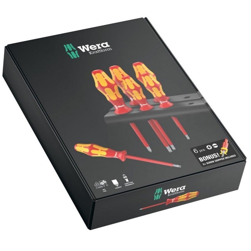 Best deal ✔️ Wera Tools Wera VDE Electrical Insulated Screwdriver Set Inc Screw Grips WERTBK160I7 ⌛ 9 Best deal ✔️ Wera Tools Wera VDE Electrical Insulated Screwdriver Set Inc Screw Grips WERTBK160I7 ⌛ - Image 7