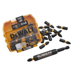 Hot Sale ???? Dewalt Tools DEWALT Impact Extreme Torsion 25 PZ2 Bits Steath Screw Guide Bit Holder DT70588T XMS ⌛