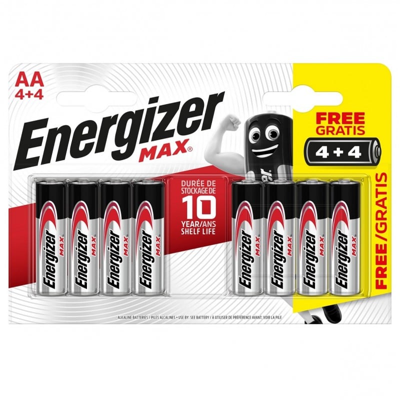 Buy ???? Energizer Max AA Battery LR6 Batteries 8 Pack ???? 3 Buy ???? Energizer Max AA Battery LR6 Batteries 8 Pack ????