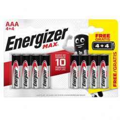 Best deal ⭐ Energizer Max AAA Battery LR03 Batteries 8 Pack ????