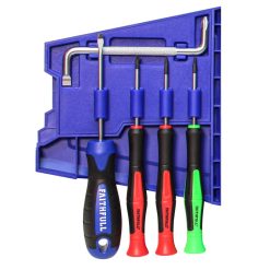 Cheap ⌛ FaithFull Tools Faithfull Wall Mount Or Carry Mixed Screwdriver Tool Kit Set FAISDSET63 ???? -Silverline Shop unnamed file 2029