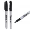 Best Sale ???? Sharpie Pens Sharpie Black Fine Permanent Marker Pen Multi Surface Twin Pack ???? -Silverline Shop unnamed file 2073