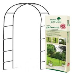 Hot Sale ⌛ Kingfisher Garden Arch Metal Tubular Rose Climbing Plant Archway 2.4m WARCH ????