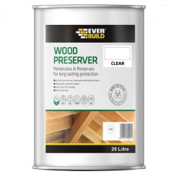 Outlet ???? Everbuild Lumberjack Wood Preserver 25 Litre - Clear LJCR25 ????