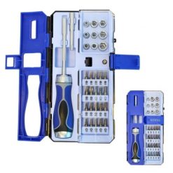 New ⌛ FaithFull Tools Faithfull Ratchet Screwdriver And Bit Socket Driver Set FAISDSET33R ❤️
