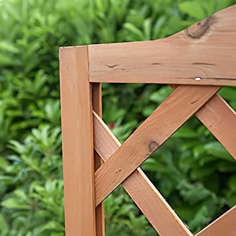 Buy ???? Kingfisher Garden Kingfisher Square Garden Wood Planter Wooden Trellis Backed 1.6m Tall PLANTER1 ???? 9 Buy ???? Kingfisher Garden Kingfisher Square Garden Wood Planter Wooden Trellis Backed 1.6m Tall PLANTER1 ???? - Image 7