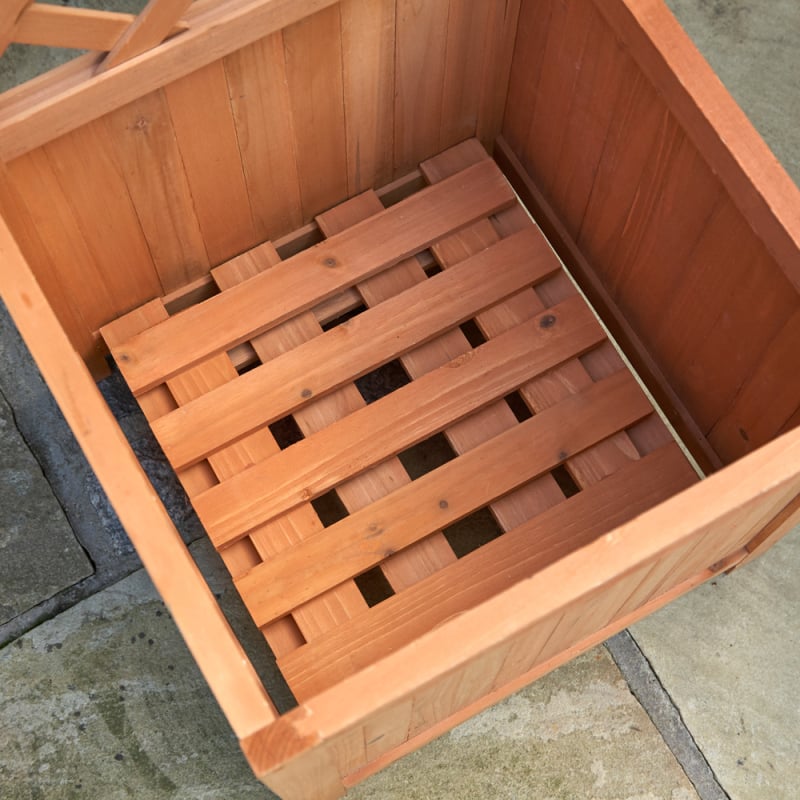 Buy ???? Kingfisher Garden Kingfisher Square Garden Wood Planter Wooden Trellis Backed 1.6m Tall PLANTER1 ???? 11 Buy ???? Kingfisher Garden Kingfisher Square Garden Wood Planter Wooden Trellis Backed 1.6m Tall PLANTER1 ???? - Image 9