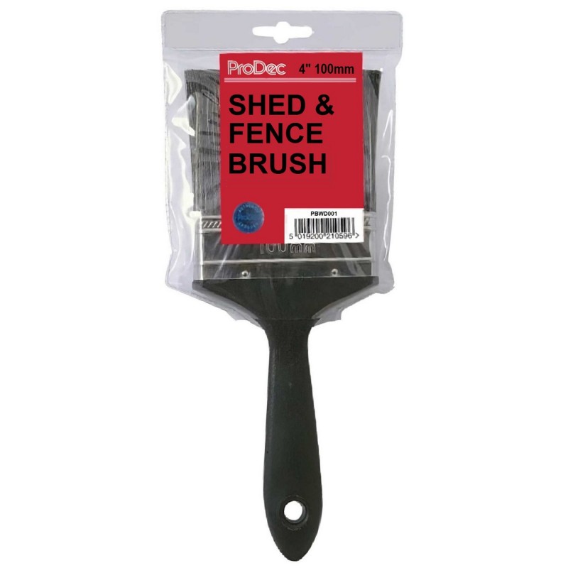 Outlet ???? Prodec 4 Inch 100mm Flat Shed & Fence Stain Paint Brush PBWD001 ???? 4 Outlet ???? Prodec 4 Inch 100mm Flat Shed & Fence Stain Paint Brush PBWD001 ???? - Image 2
