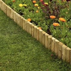 Best reviews of ???? Kingfisher Garden Kingfisher Wood Log Garden Lawn Flower Border Edging 1m Panel LE3 ???? -Silverline Shop unnamed file 240