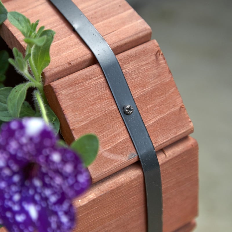 Hot Sale ⭐ Kingfisher Garden Kingfisher Wooden Decorative Twin Barrel Plant Flower Planter Trellis PLANTER6 ???? 5 Hot Sale ⭐ Kingfisher Garden Kingfisher Wooden Decorative Twin Barrel Plant Flower Planter Trellis PLANTER6 ???? - Image 3