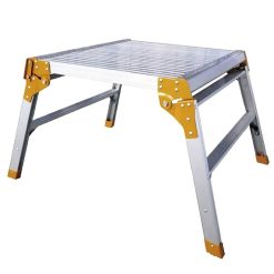 Deals ???? Prodec Folding 600mm Aluminium Work Platform Heavy Duty Hop Up DWDK606 ????