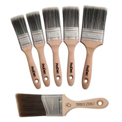Budget ???? Prodec Premier Trade Paint Brush 6pc Set Inc Cutting In Brush PBPT049 ✨
