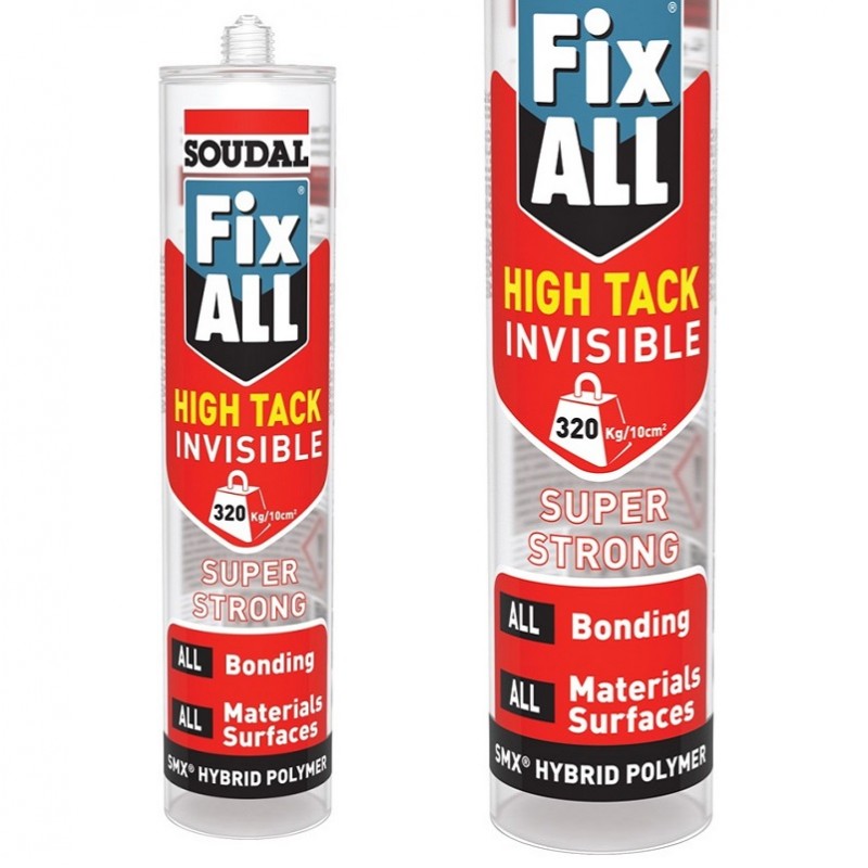 Best deal ???? Soudal Fix ALL HIGH TACK CLEAR INVISIBLE Adhesive 131209 β 3 Best deal ???? Soudal Fix ALL HIGH TACK CLEAR INVISIBLE Adhesive 131209 β