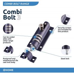 Promo ❤️ Squires Locks & Latches Squires Combi 3 Recodeable Combination Locking Door Bolt Blue Black ???? -Silverline Shop unnamed file 2716