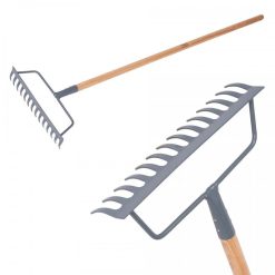 Promo ???? Silverline Tools Silverline Somerset Garden Soil Rake Premium Ash 235526 ✔️