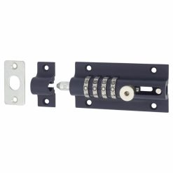 Best Sale ???? Squires Locks & Latches Squires Combi 4 Recodeable Combination Locking Door Bolt - Black Blue ⌛ -Silverline Shop unnamed file 2732