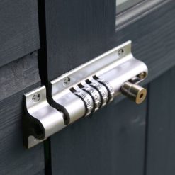 Budget ???? Squires Locks & Latches Squires Combi 4 Recodeable Combination Locking Door Bolt Chrome ???? -Silverline Shop unnamed file 2739