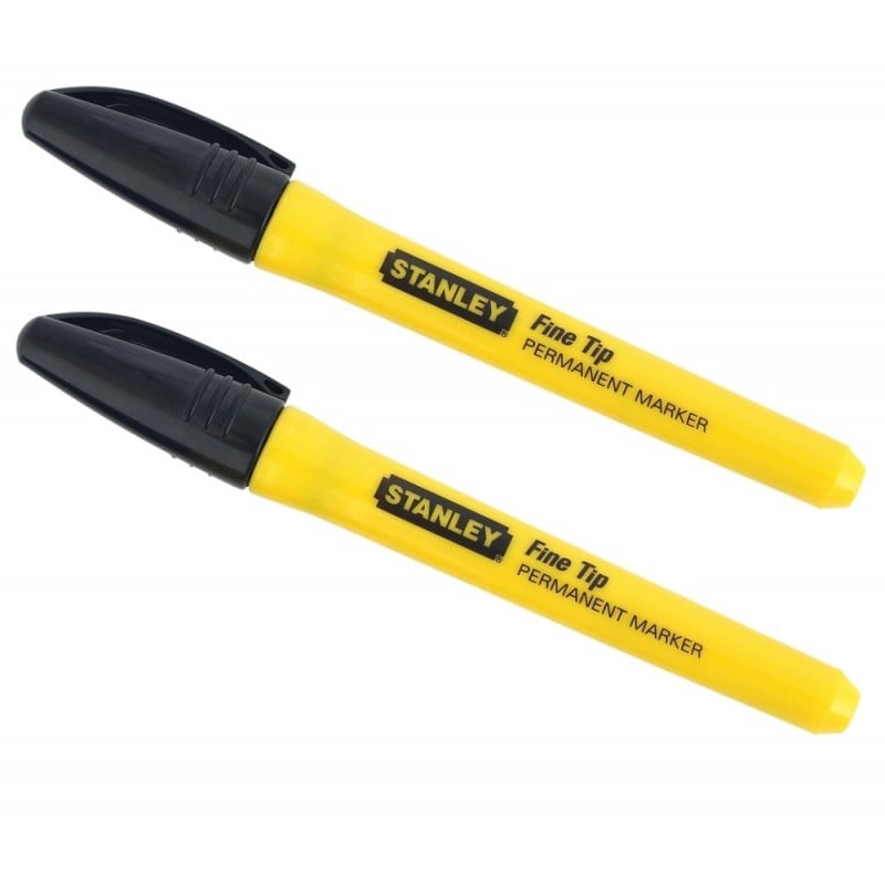 Best Sale ???? Stanley Tools Stanley Black Fine Tip Permanent Any Surface Marker Pen 0-47-316 ⭐ 4 Best Sale ???? Stanley Tools Stanley Black Fine Tip Permanent Any Surface Marker Pen 0-47-316 ⭐ - Image 2