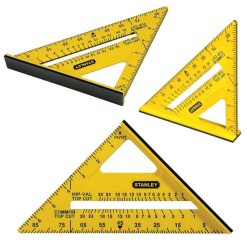 Buy ???? Stanley Tools Stanley Hi Vis Dual Colour Roofing Quick Square 7 Inch STA46010 ????