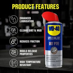 Best reviews of ???? WD40 Specialist DRY PTFE Lubricating Spray 400ml WD-40 44394 ⭐ -Silverline Shop unnamed file 2941