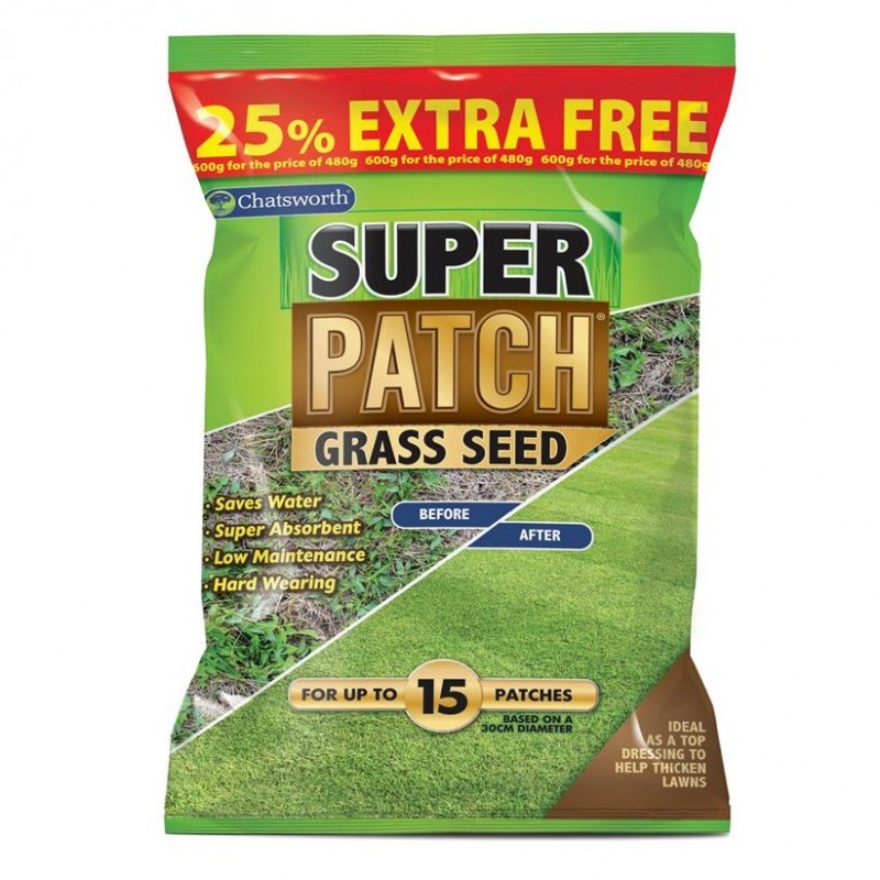 Coupon ⌛ Chatsworth Super Patch Grass Seed 600g CH0232 ⌛ 3 Coupon ⌛ Chatsworth Super Patch Grass Seed 600g CH0232 ⌛